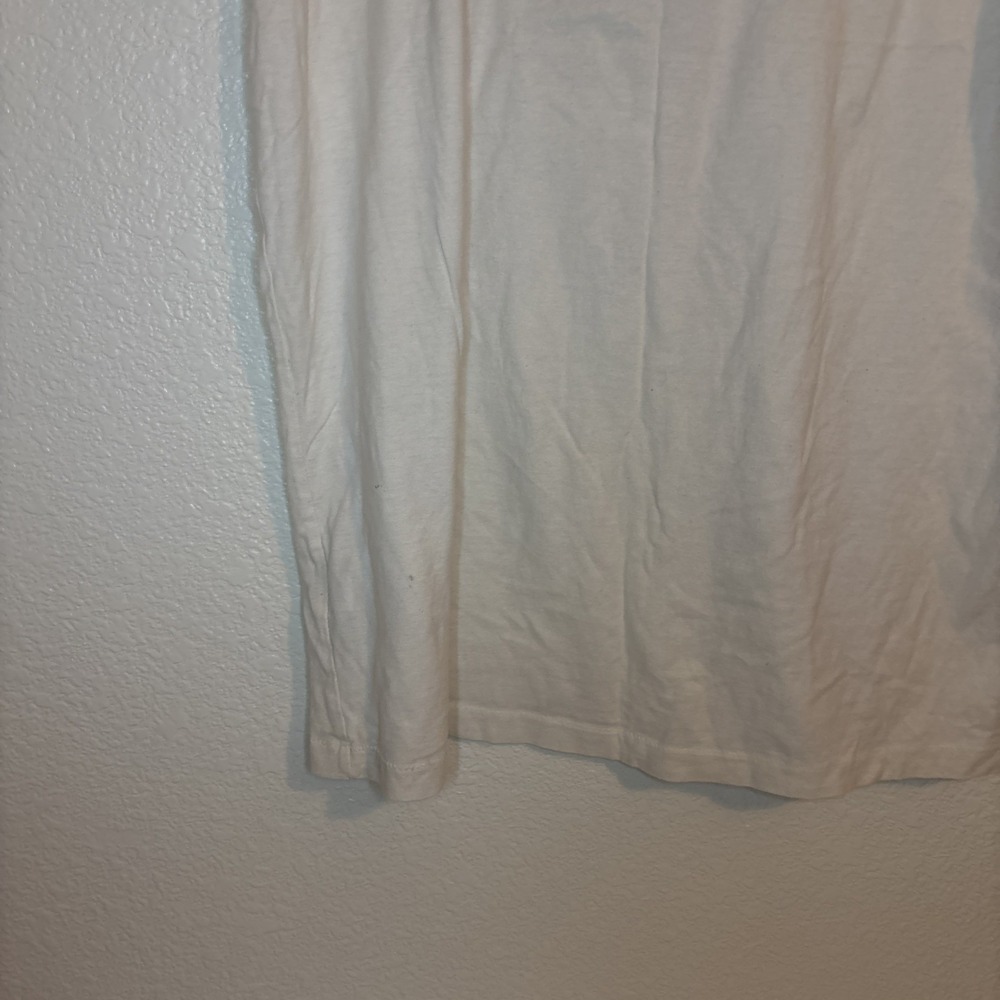 Ralph Lauren Men's T-Shirt Size L 100%‎ cotton White Graphic Print Crewneck - Picture 16 of 16